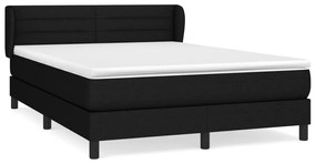 ΚΡΕΒΑΤΙ BOXSPRING ΜΕ ΣΤΡΩΜΑ ΜΑΥΡΟ 140X200 ΕΚ. ΥΦΑΣΜΑΤΙΝΟ 3126327