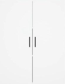 vidaXL Ντουλάπι Τοίχου Λευκό 69,5 x 34 x 90 εκ.