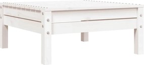 vidaXL Corner Sofa 3-θέσιο Solid pine wood Λευκό πεύκο 3-seater