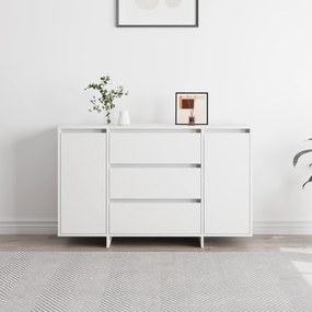 vidaXL Κονσόλα Λευκή 120x41x75 εκ. Κατασκευασμένη από Συνθετικό Ξύλο
