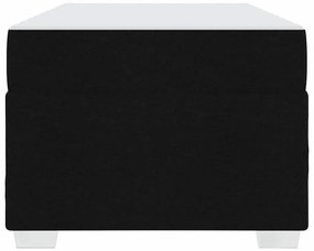 vidaXL Σκελετός Κρεβατιού Μαύρο 90 x 200 cm ύφασμα