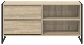 vidaXL Ντουλάπι TV Σονόμα 100 x 36 x 49,5 εκ Επεξεργασμένο ξύλο