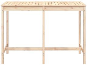 vidaXL Τραπέζι Κήπου 159 x 82,5 x 76 εκ. από Μασίφ Ξύλο Πεύκου
