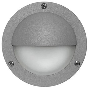 Adeleq Led Πλαφονιέρα Σκίαστρο Αλουμινίου 1W Μπλε Γκρι 3-909264