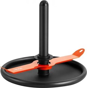 VEVOR Weight Power Pull Push Sled Workout Fitness Training Sled Orange Black