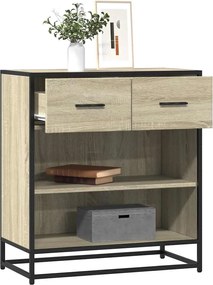 vidaXL Συρταριέρα Sonoma Δρυς 68x35x76 εκ. Επεξεργασμένο Ξύλο