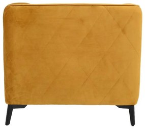 Πολυθρόνα Cube Fylliana Κίτρινο 80x72x70 εκ. 80x72x70 εκ.