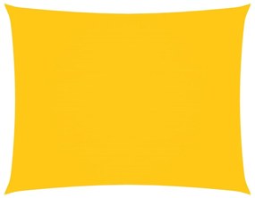 vidaXL Πανί Σκίασης Ορθογώνιο Κίτρινο 3,5 x 4,5 μ. από Ύφασμα Oxford
