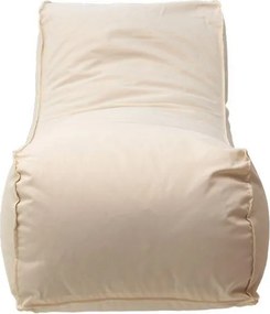 Πουφ ξαπλώστρα Lara 100% αδιάβροχο μπεζ 60x150x40 εκ.