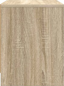 vidaXL Κομοδίνο Sonoma Δρυς 45x34x44,5 εκ. από Επεξεργασμένο Ξύλο