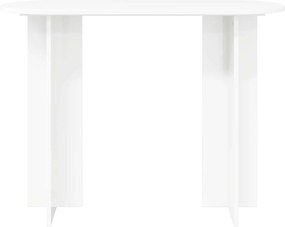 vidaXL Τραπέζι κονσόλας Λευκό 100 x 39,5 x 75 εκ Επεξεργασμένο Ξύλο