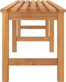 vidaXL Παγκάκι Κήπου 180 εκ. από Μασίφ Ξύλο Teak