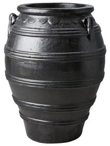 Γλάστρα Πέτρινη 71xΦ54cm Goliat Affari Of Sweden-083-684-60-Μαύρο 083-684-60
