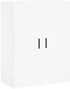 vidaXL Ντουλάπι Λευκό 69,5x34x180 εκ. από Επεξεργασμένο Ξύλο