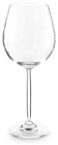 Ποτήρι Κρασιού 51131031 Etching 450ml Clear Pip Studio Glass