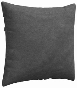 vidaXL Μαξιλάρι Καναπέ 2 pcs Σκούρο Γκρι 45 x 45 cm