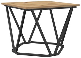 vidaXL Σετ βοηθητικά τραπεζάκια 2 pcs artisan δρυς 50 x 50 x 40 cm