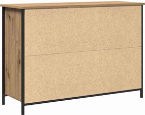 vidaXL Πλαϊνό γραφείο Artisan Oak 100 x 35 x 70 εκ.