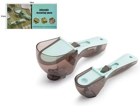 Ρυθμιζόμενη μεζούρα κουτάλι - Adjustable measuring spoon
