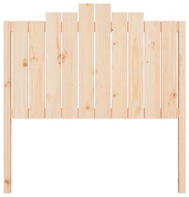 vidaXL Κεφαλάρι Κρεβατιού 106x4x110 εκ. από Μασίφ Ξύλο Πεύκου