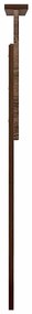 vidaXL Κεφαλάρι με κεφαλάρι Καφέ δρυς 75 cm Επεξεργασμένο ξύλο