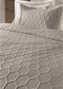 Κουβερλί King Size (Σετ 240x250) Guy Laroche Hive Taupe