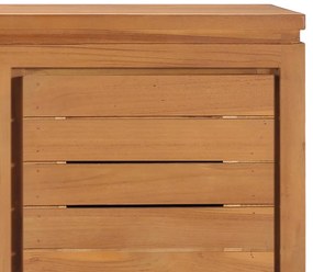 vidaXL Έπιπλο Τηλεόρασης 110 x 30 x 40 εκ. από Μασίφ Ξύλο Teak