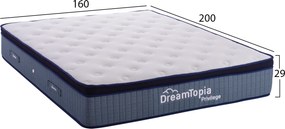ΣΤΡΩΜΑ DREAMTOPIA, σειρά PRIVILEGE HM660.160--160X200x29Υ