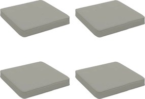 vidaXL Μαξιλάρια καθιστικού 4 κομματιών VUGHT 4 pcs 100% Πολυεστέρας