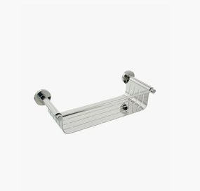 Geesa Nemox Chrome Σπογγοθήκη-Μπουκαλοθήκη 36,5x13,7x9cm