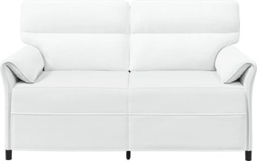 vidaXL Καναπές 100% πολυέστερ μεταλλικό πλαίσιο MDF, Κόντρα πλακέ