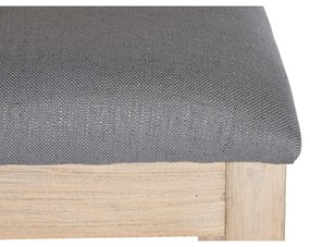 Καρέκλα Τραπεζαρίας DKD Home Decor Έλατο πολυεστέρας Σκούρο γκρίζο (46 x 61 x 86 cm)