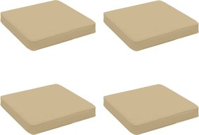 vidaXL Μαξιλάρια καθιστικού 4 κομματιών VUGHT 4 pcs 100% Πολυεστέρας