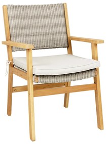 Liberta CAPRI ΚΑΡΕΚΛΑ ΛΕΥΚΟ ΓΚΡΙ 64,2x60xH88,5cm 64,2x60xH88,5cm 22-0096
