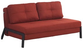 Intrahome Καναπές-κρεβάτι Hafrene Intrahome πορτοκαλί ύφασμα 151x94x71εκ | SKU: INTRAPA-458111115