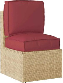 vidaXL Σετ Μαξιλαριών Πάγου 2 pcs Κόκκινο Ύφασμα Όξφορντ