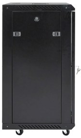 vidaXL Καμπίνα Δικτύου με Περιστ. Πόδια 15U 19" IP20 53x40x80 εκ.