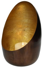 Κηροπήγιο (Φ17x27) Arte Libre Μπρονζέ 5153888