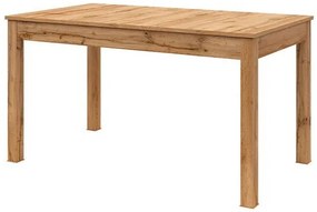 Τραπέζι Boston 299, Wotan δρυς, 76x80x140cm, 37 kg, Επιμήκυνση, Πλαστικοποιημένη μοριοσανίδα | Epipla1.gr