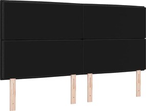vidaXL Κεφαλάρι Μαύρο 180 cm ύφασμα