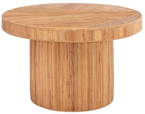 ΤΡΑΠΕΖΙ ΤΡΑΠΕΖΑΡΙΑΣ GATSBY HM9884 ΦΥΣΙΚΟ RATTAN ΣΕ ΦΥΣΙΚΟ ΧΡΩΜΑ Φ120x76Υεκ.