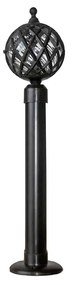 Φωτιστικό Δαπέδου Lp-520EB Black 10-0105 50 cm