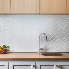 Αυτοκόλλητο Πλακάκι 3D (30.5x25) L-C Malda White 1770156