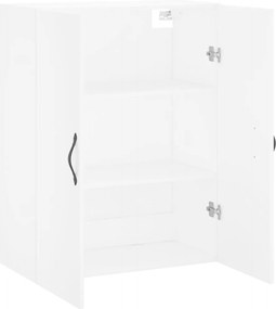 vidaXL Ντουλάπι Τοίχου Λευκό 69,5 x 34 x 90 εκ. από Επεξεργασμένο Ξύλο