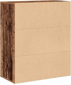 vidaXL Βιβλιοθήκη Παλαιό Ξύλο 60x30x71,5 εκ. Επεξεργ. Ξύλο