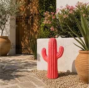 ΔΙΑΚΟΣΜΗΤΙΚΆ ΚΉΠΟΥ &amp; ΒΕΡΆΝΤΑΣ CACTUS MGO 23X40CM FUCHSIA