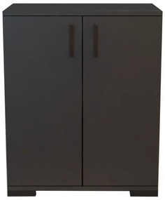 Ντουλάπι Yven ανθρακί μελαμίνης 65x32x83εκ 65x32x83 εκ.
