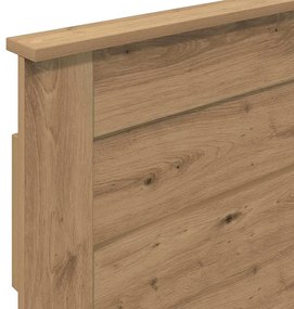 vidaXL Κεφαλάρι Artisan Oak 75 cm Επεξεργασμένο ξύλο