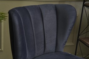 Πολυθρόνα Ανθρακί LAYLA 65x65x80