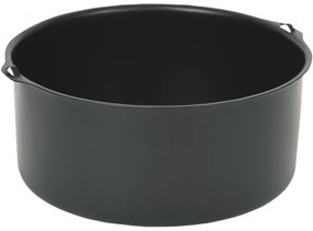 Αξεσουάρ φριτέζας αέρα Rosberg Premium RP51980AB8 Καλάθι 20cm, Ανθρακούχος χάλυβας, Μαύρο